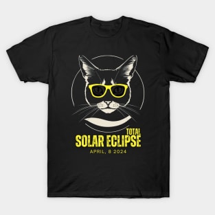 TOTALITY ECLIPSE 2024 CAT T-Shirt